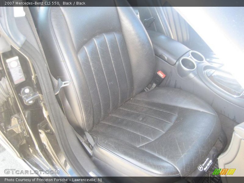 Black / Black 2007 Mercedes-Benz CLS 550