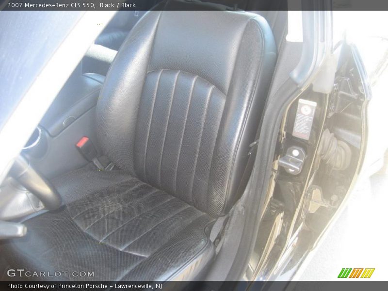 Black / Black 2007 Mercedes-Benz CLS 550