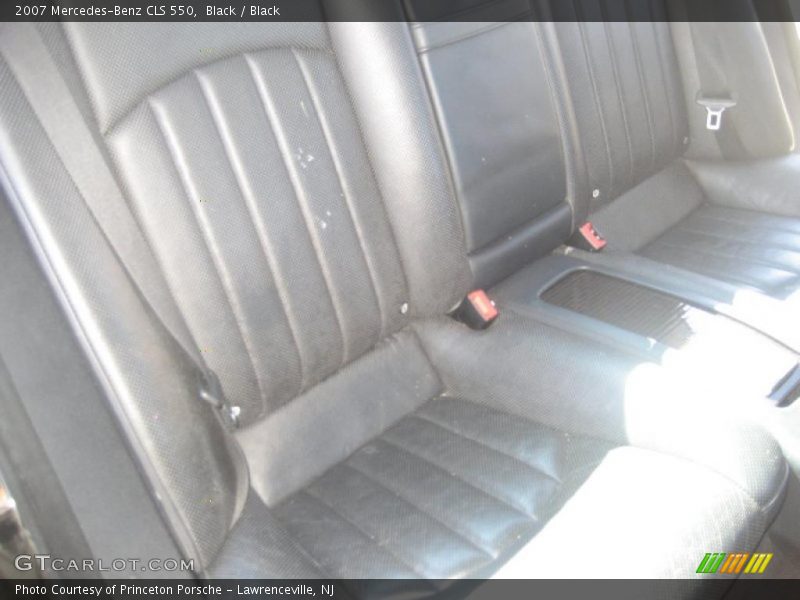 Black / Black 2007 Mercedes-Benz CLS 550