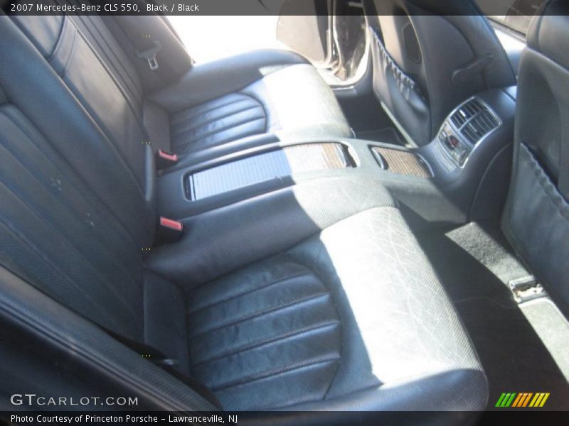 Black / Black 2007 Mercedes-Benz CLS 550