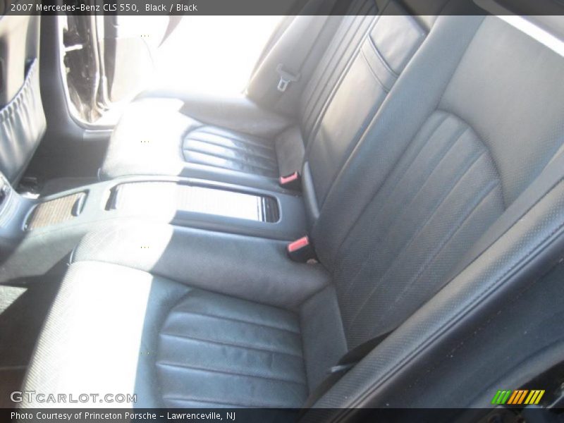 Black / Black 2007 Mercedes-Benz CLS 550