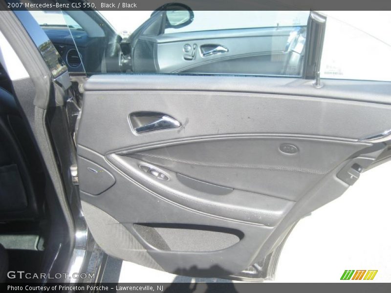 Black / Black 2007 Mercedes-Benz CLS 550