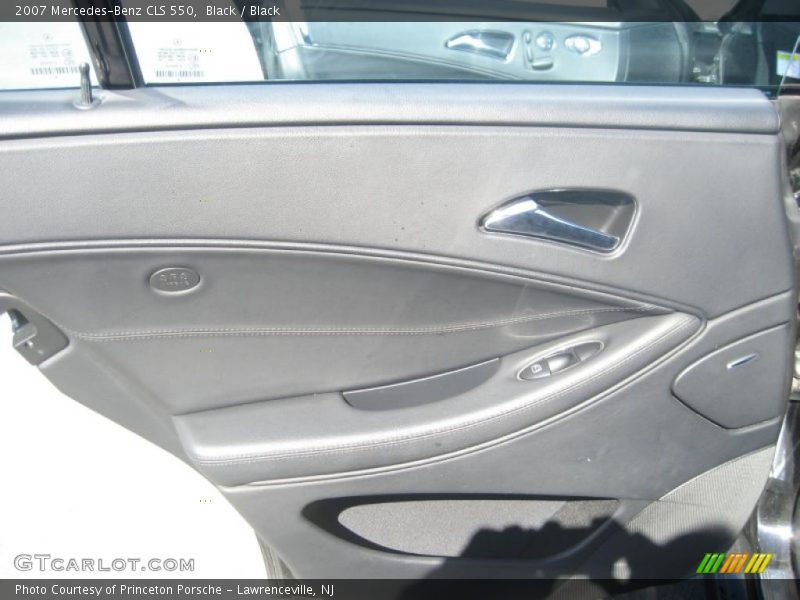 Black / Black 2007 Mercedes-Benz CLS 550