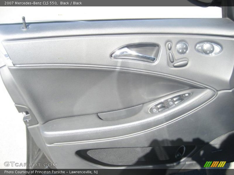Black / Black 2007 Mercedes-Benz CLS 550