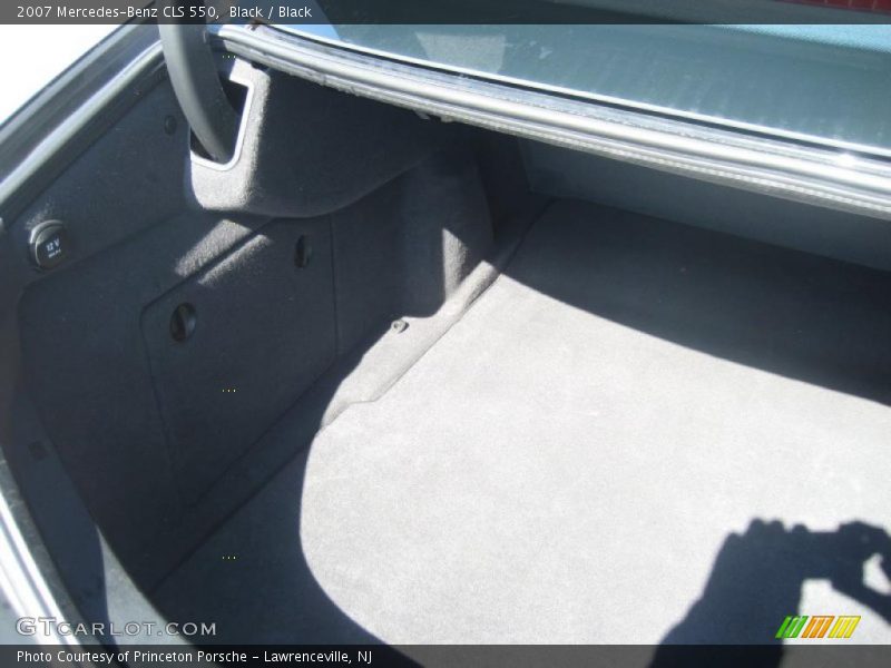 Black / Black 2007 Mercedes-Benz CLS 550