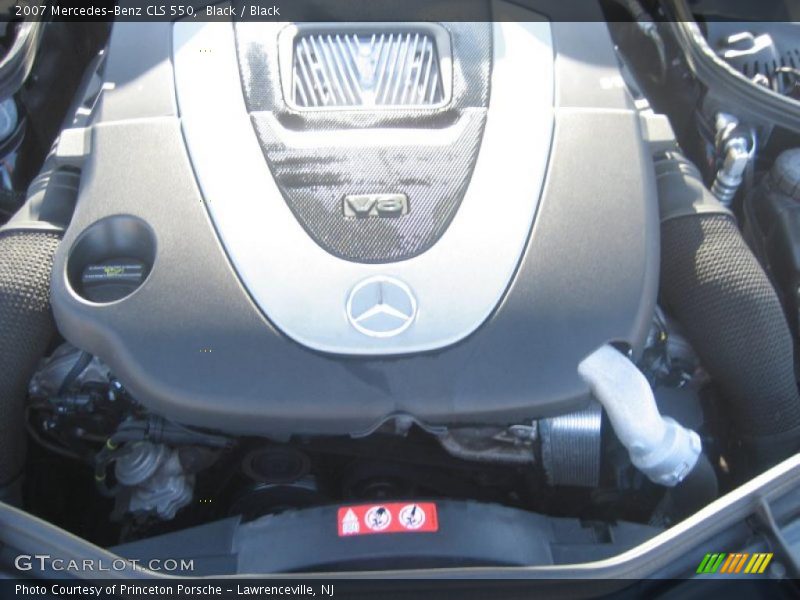 Black / Black 2007 Mercedes-Benz CLS 550
