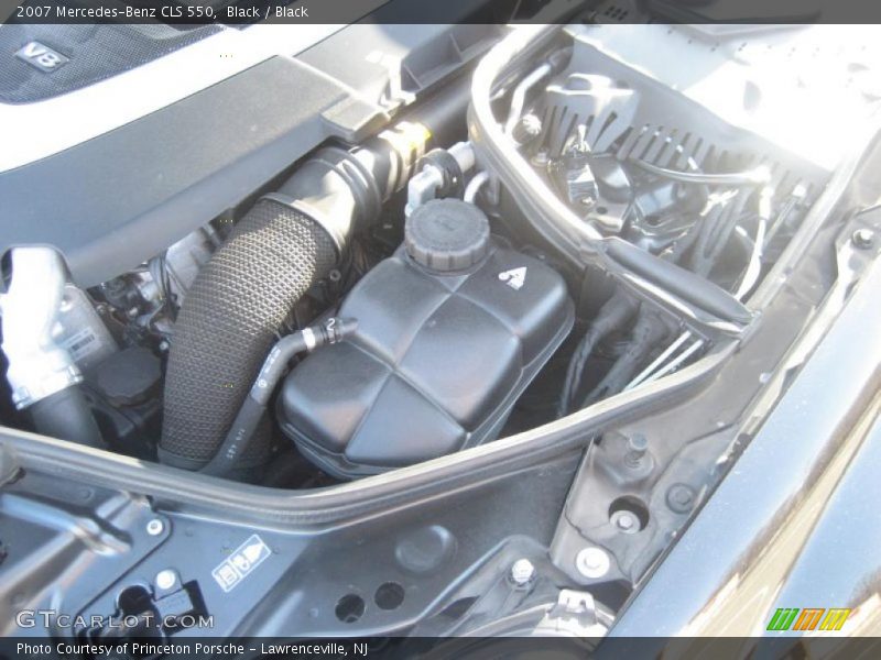 Black / Black 2007 Mercedes-Benz CLS 550