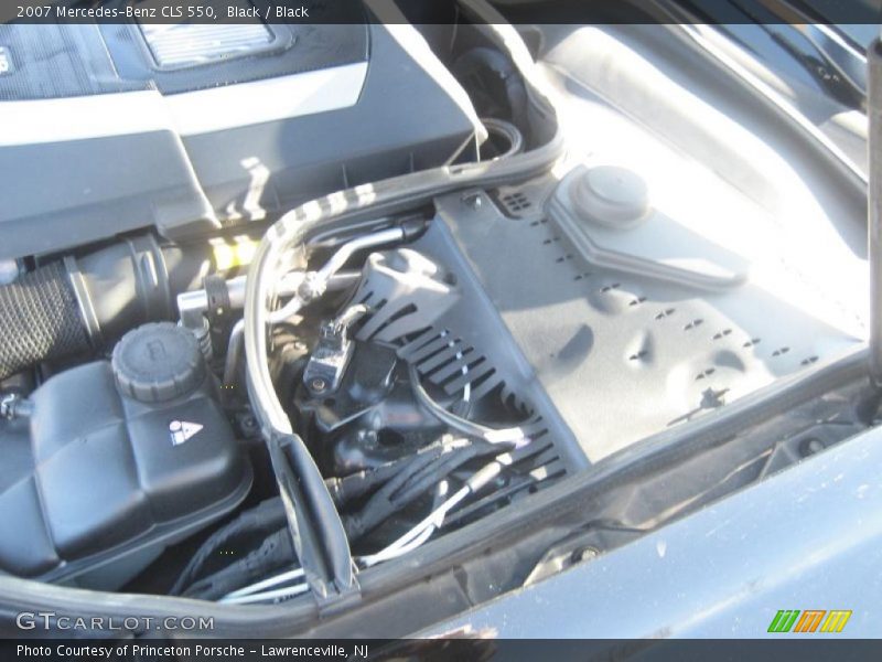 Black / Black 2007 Mercedes-Benz CLS 550