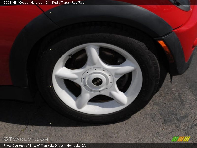 Chili Red / Tartan Red/Red 2003 Mini Cooper Hardtop
