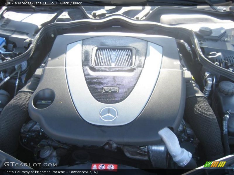 Black / Black 2007 Mercedes-Benz CLS 550