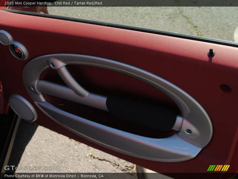 Chili Red / Tartan Red/Red 2003 Mini Cooper Hardtop
