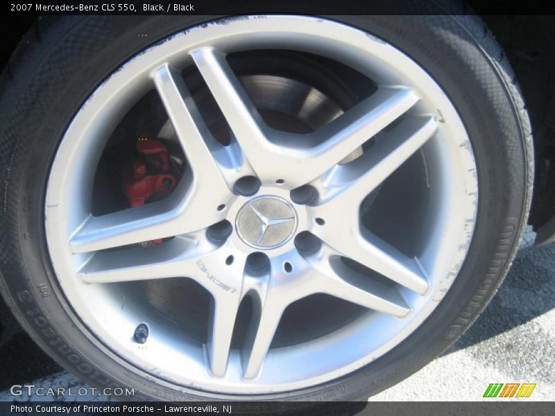 Black / Black 2007 Mercedes-Benz CLS 550