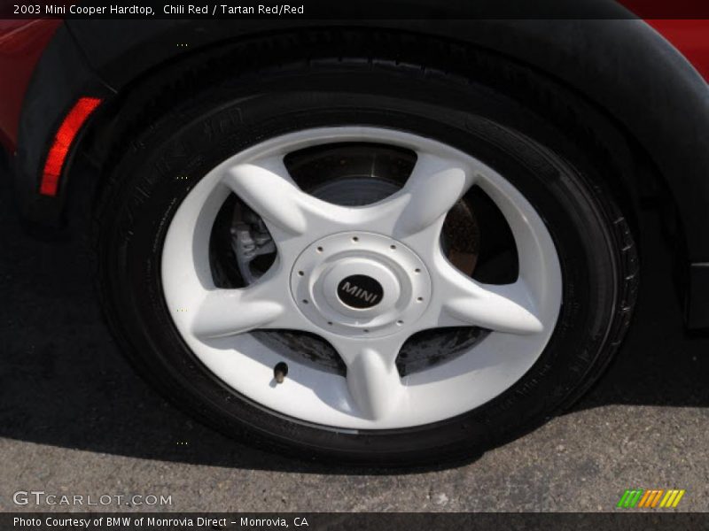 Chili Red / Tartan Red/Red 2003 Mini Cooper Hardtop