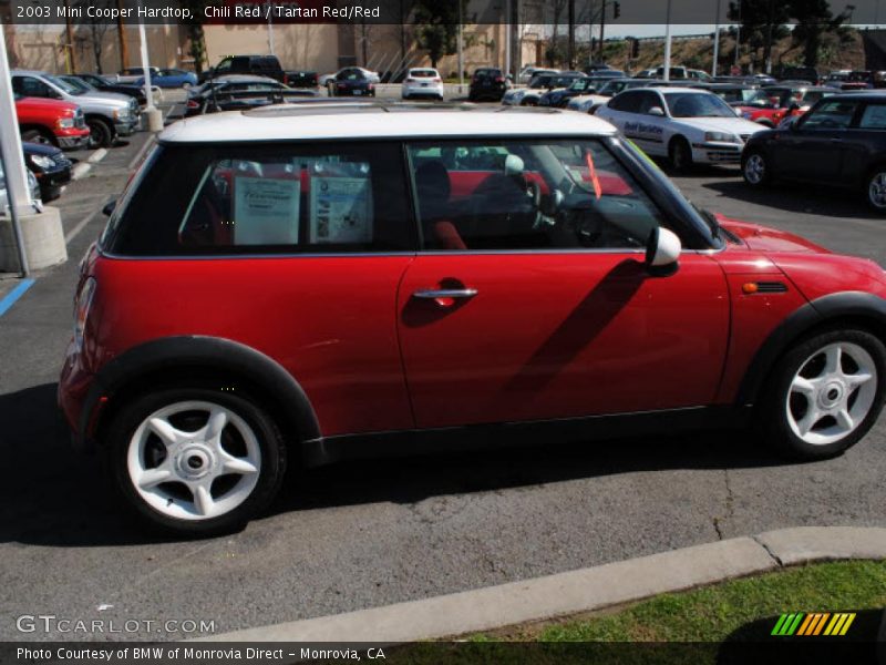Chili Red / Tartan Red/Red 2003 Mini Cooper Hardtop