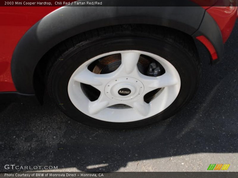 Chili Red / Tartan Red/Red 2003 Mini Cooper Hardtop
