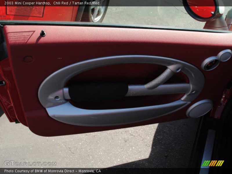 Chili Red / Tartan Red/Red 2003 Mini Cooper Hardtop