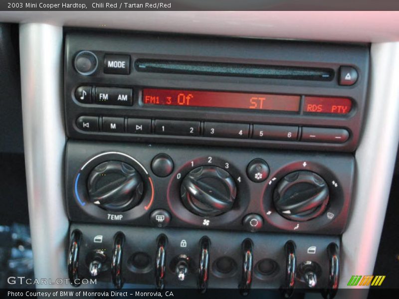 Chili Red / Tartan Red/Red 2003 Mini Cooper Hardtop