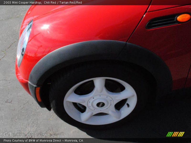 Chili Red / Tartan Red/Red 2003 Mini Cooper Hardtop