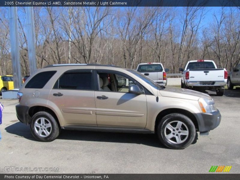 Sandstone Metallic / Light Cashmere 2005 Chevrolet Equinox LS AWD