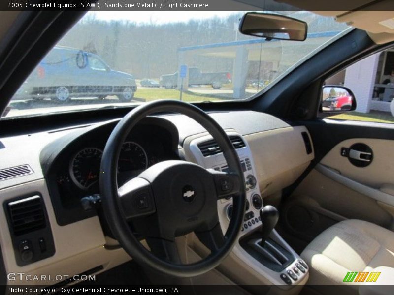 Sandstone Metallic / Light Cashmere 2005 Chevrolet Equinox LS AWD
