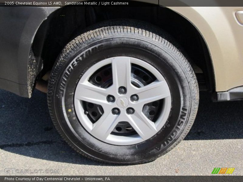 Sandstone Metallic / Light Cashmere 2005 Chevrolet Equinox LS AWD