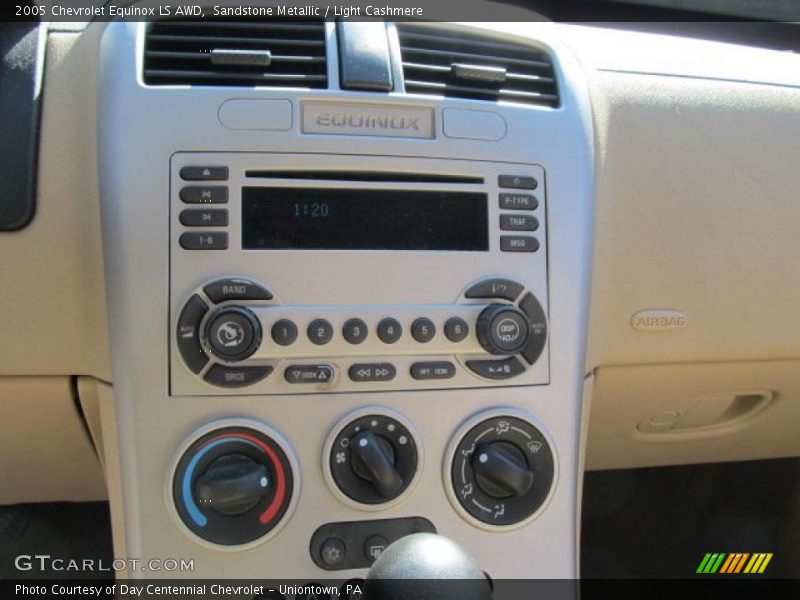 Sandstone Metallic / Light Cashmere 2005 Chevrolet Equinox LS AWD