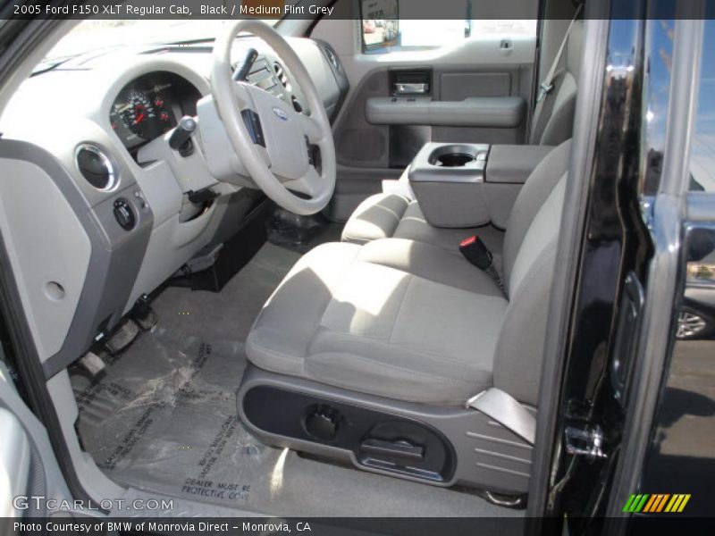  2005 F150 XLT Regular Cab Medium Flint Grey Interior