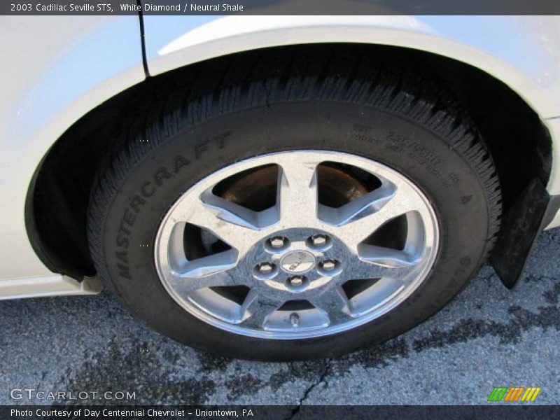 White Diamond / Neutral Shale 2003 Cadillac Seville STS