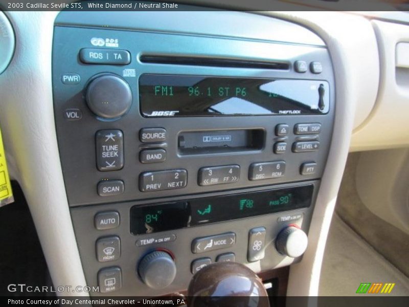 Controls of 2003 Seville STS