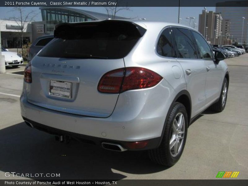 Classic Silver Metallic / Platinum Grey 2011 Porsche Cayenne