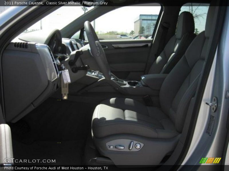 Classic Silver Metallic / Platinum Grey 2011 Porsche Cayenne