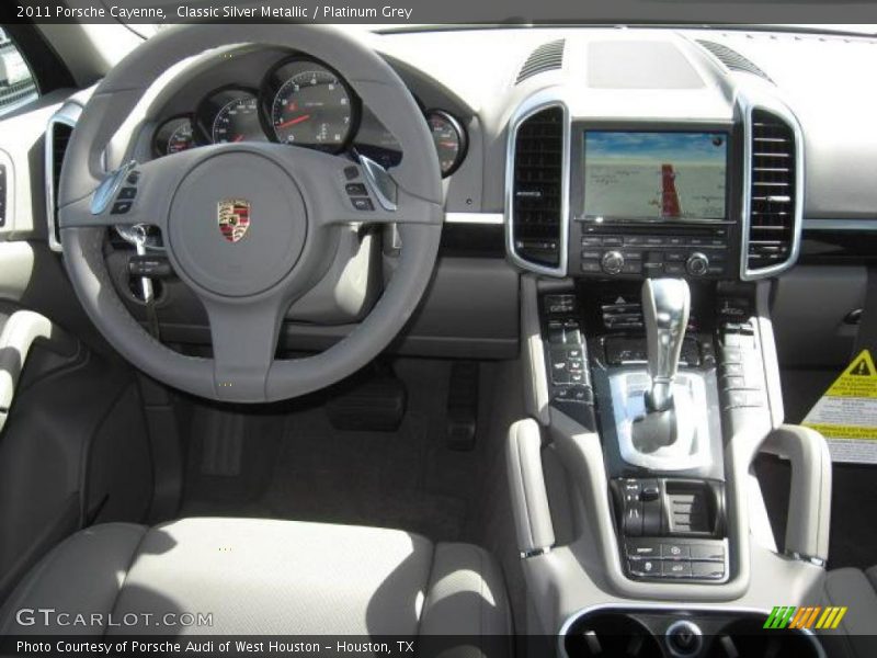 Dashboard of 2011 Cayenne 