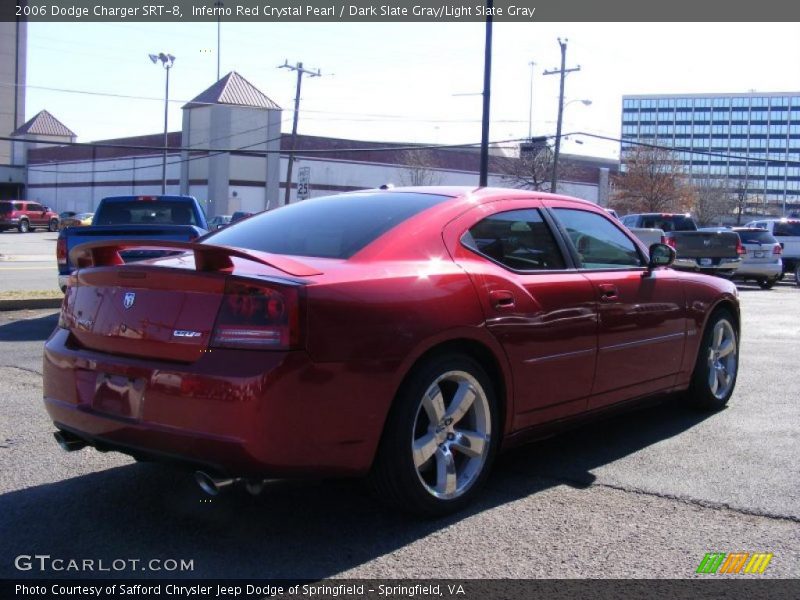 Inferno Red Crystal Pearl / Dark Slate Gray/Light Slate Gray 2006 Dodge Charger SRT-8