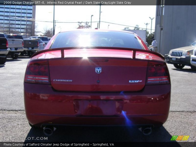 Inferno Red Crystal Pearl / Dark Slate Gray/Light Slate Gray 2006 Dodge Charger SRT-8