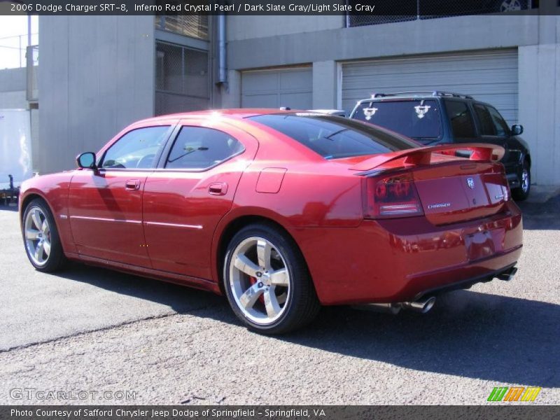 Inferno Red Crystal Pearl / Dark Slate Gray/Light Slate Gray 2006 Dodge Charger SRT-8