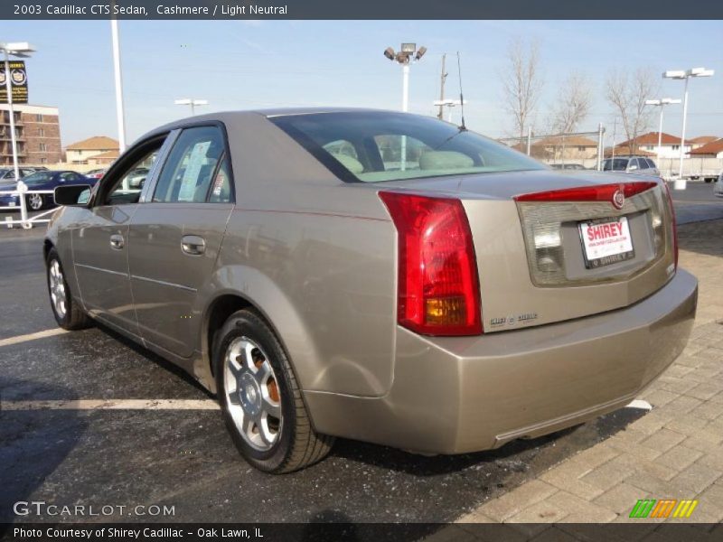 Cashmere / Light Neutral 2003 Cadillac CTS Sedan