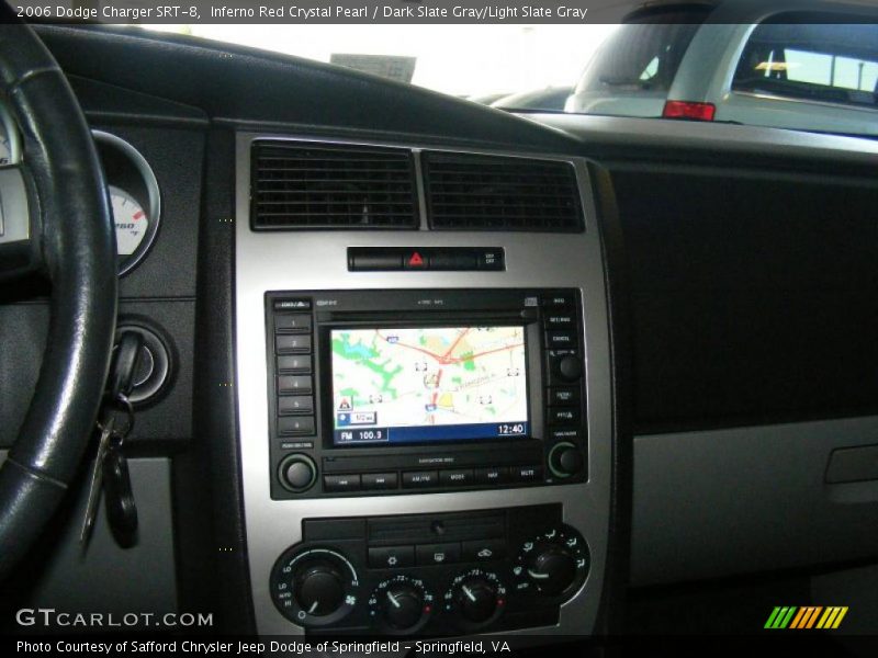 Inferno Red Crystal Pearl / Dark Slate Gray/Light Slate Gray 2006 Dodge Charger SRT-8