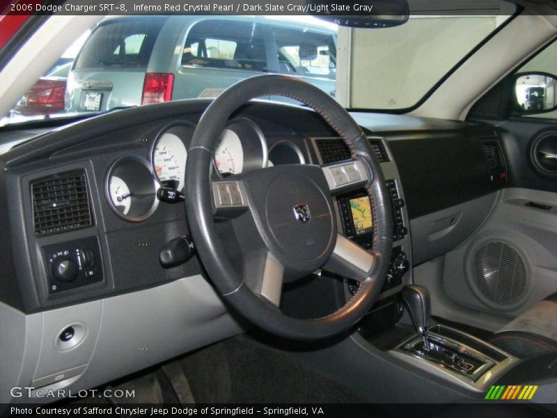 Inferno Red Crystal Pearl / Dark Slate Gray/Light Slate Gray 2006 Dodge Charger SRT-8