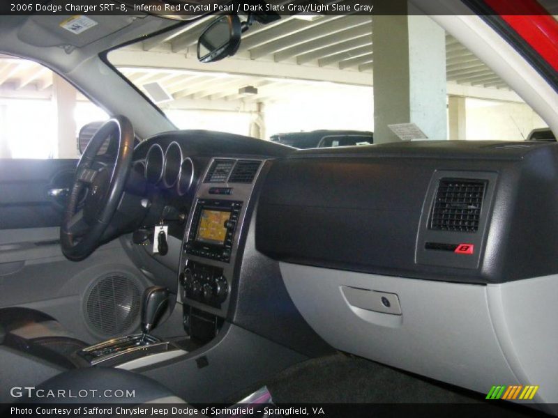 Inferno Red Crystal Pearl / Dark Slate Gray/Light Slate Gray 2006 Dodge Charger SRT-8