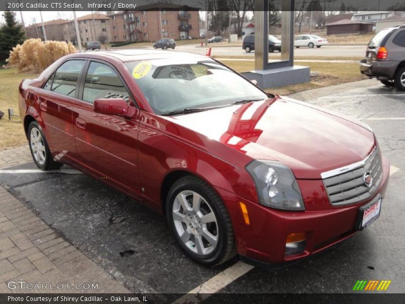 Infrared / Ebony 2006 Cadillac CTS Sedan