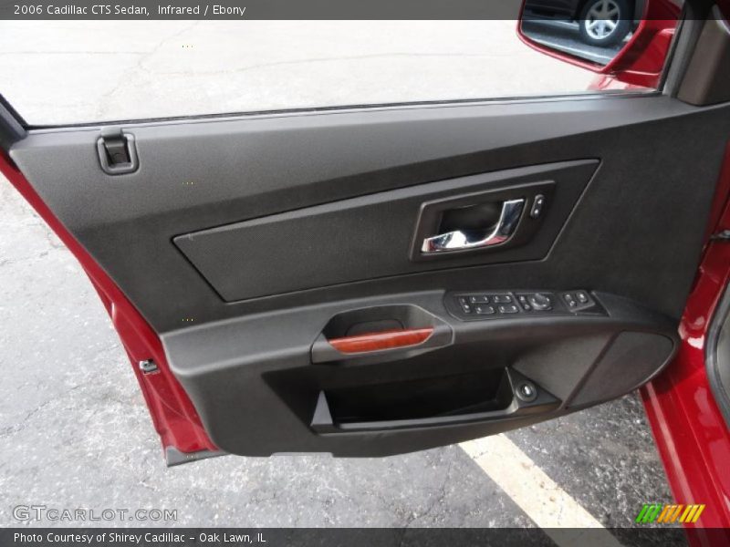 Infrared / Ebony 2006 Cadillac CTS Sedan