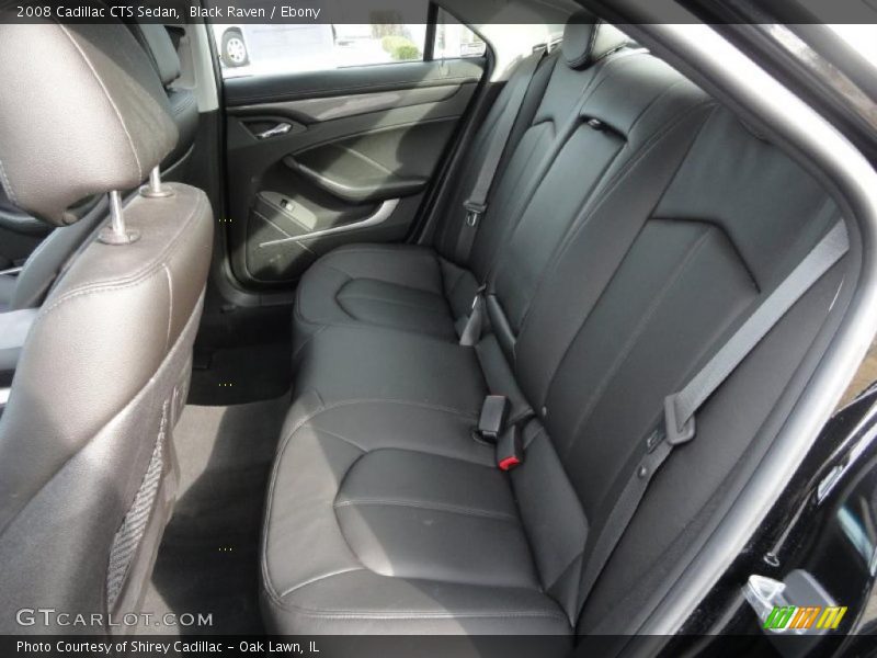 Black Raven / Ebony 2008 Cadillac CTS Sedan