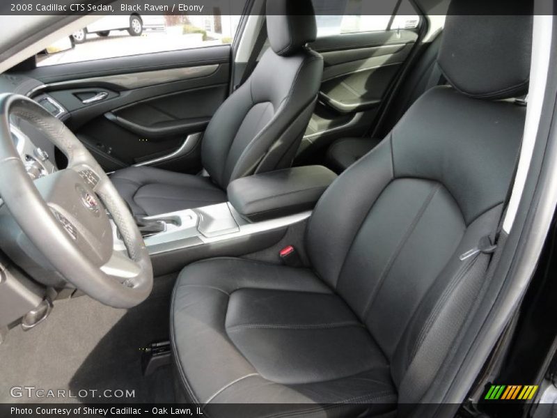 Black Raven / Ebony 2008 Cadillac CTS Sedan