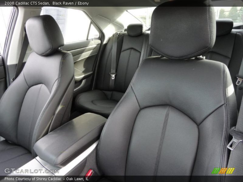 Black Raven / Ebony 2008 Cadillac CTS Sedan