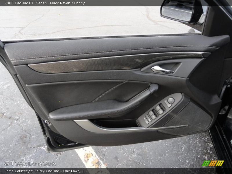Black Raven / Ebony 2008 Cadillac CTS Sedan