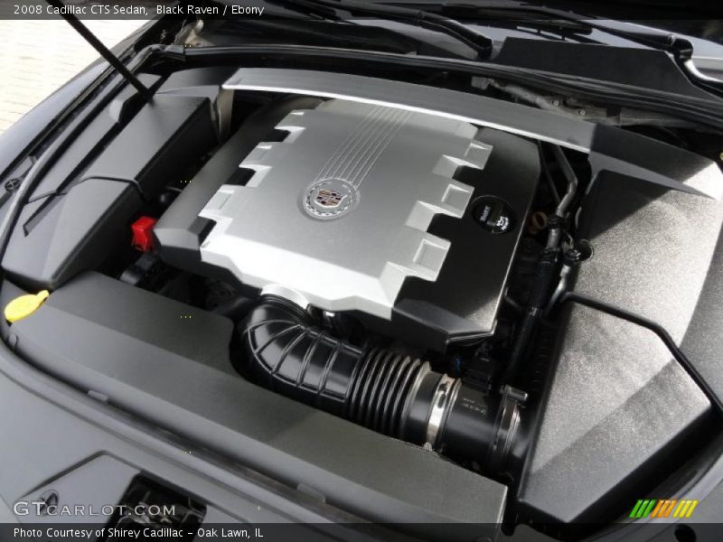 Black Raven / Ebony 2008 Cadillac CTS Sedan