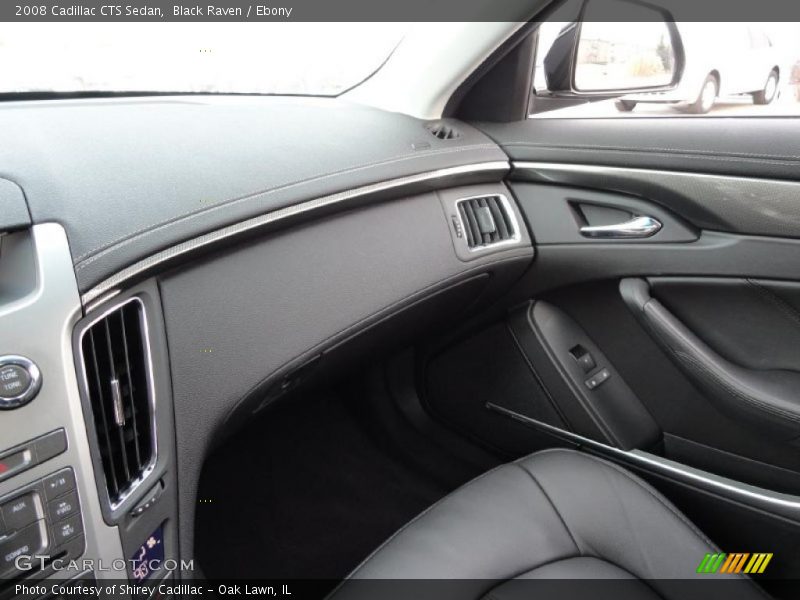 Black Raven / Ebony 2008 Cadillac CTS Sedan