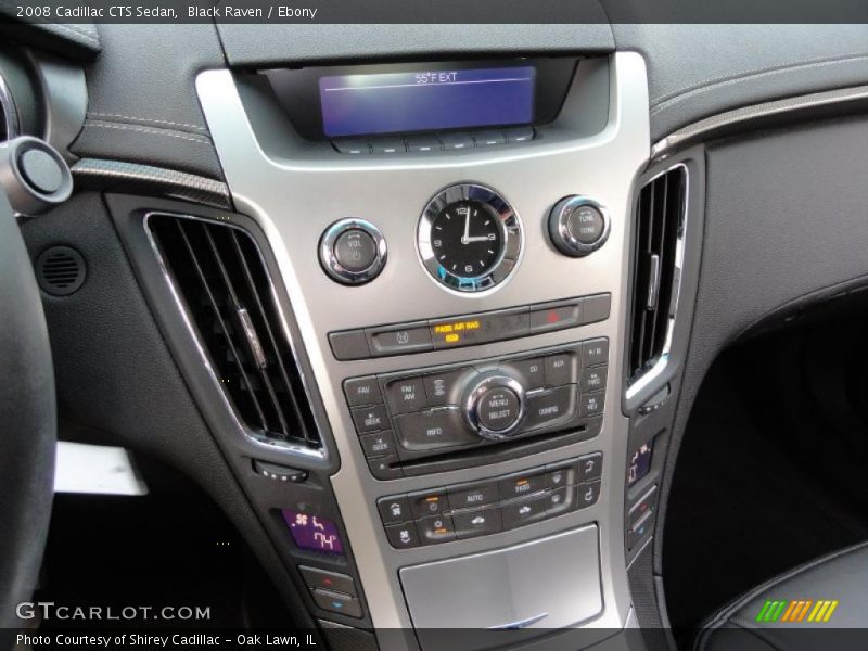 Black Raven / Ebony 2008 Cadillac CTS Sedan