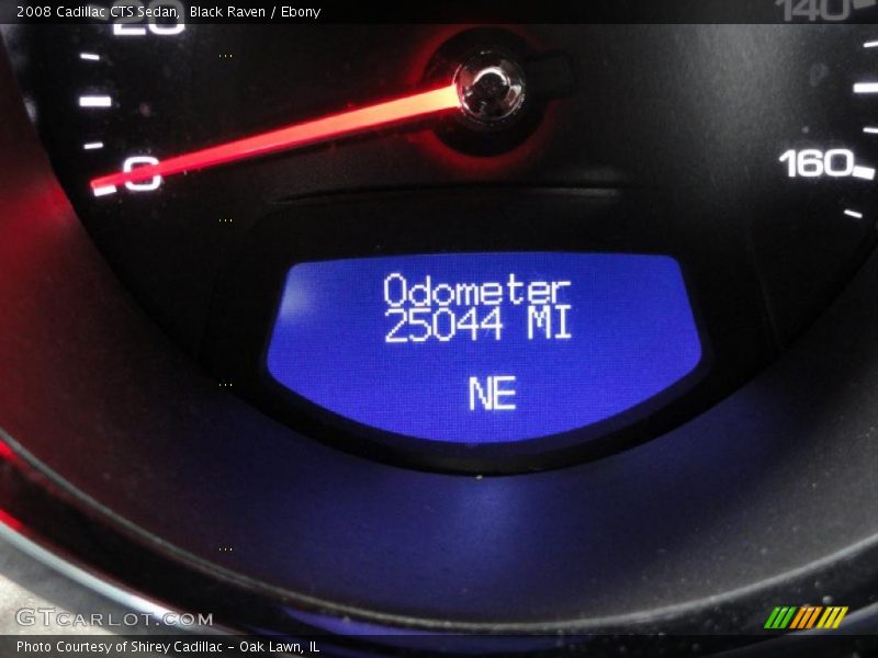 Black Raven / Ebony 2008 Cadillac CTS Sedan