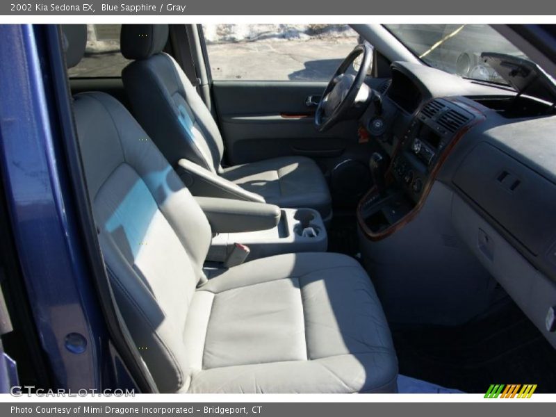 Blue Sapphire / Gray 2002 Kia Sedona EX